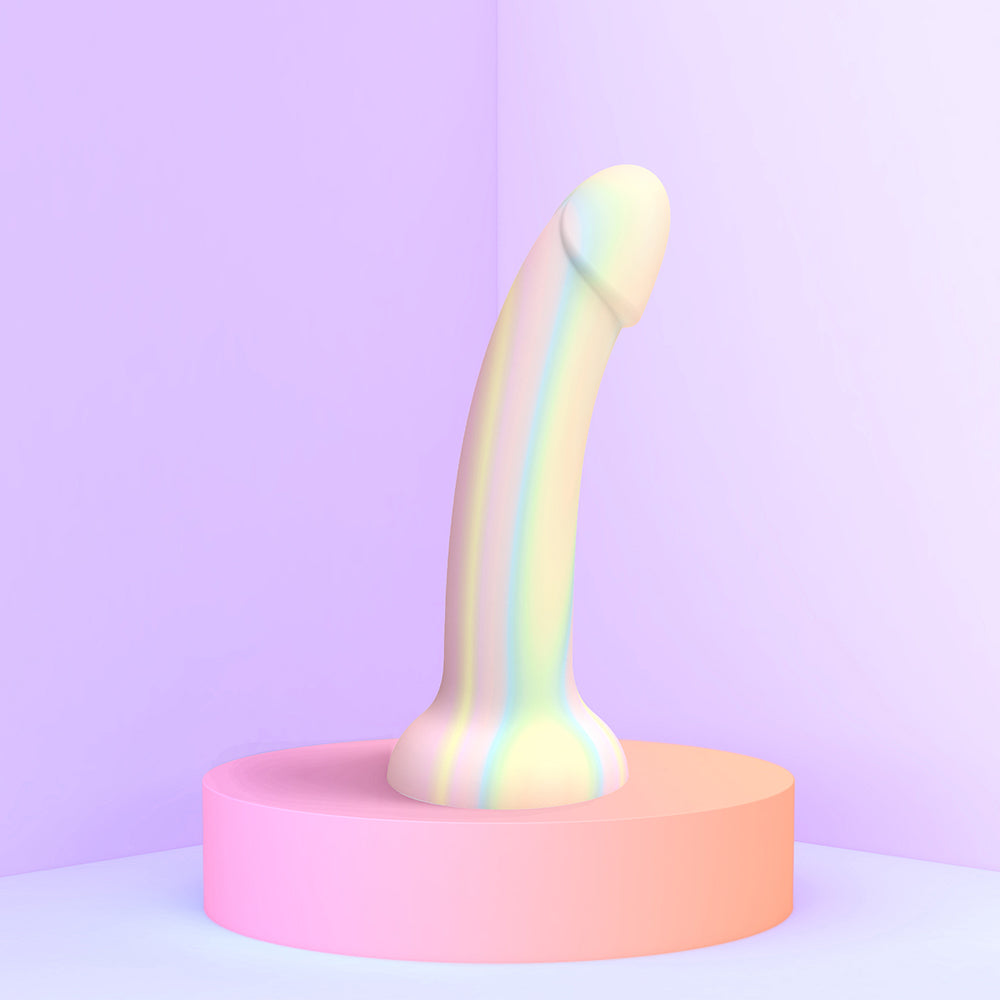 Love to Love Dildolls Fantasia Glow-in-the-Dark 7 inches Silicone Dildo Pastels