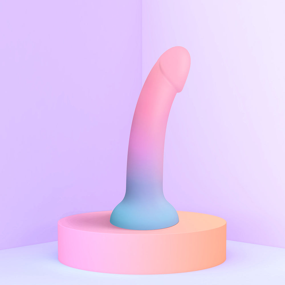 Love to Love Dildolls Utopia 7 inches Silicone Dildo Gradient Pastels