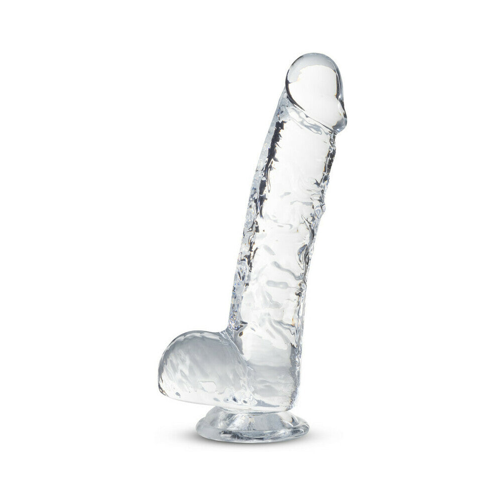 Blush Naturally Yours Crystalline 6 inches Dildo with Balls & Suction Cup Diamond