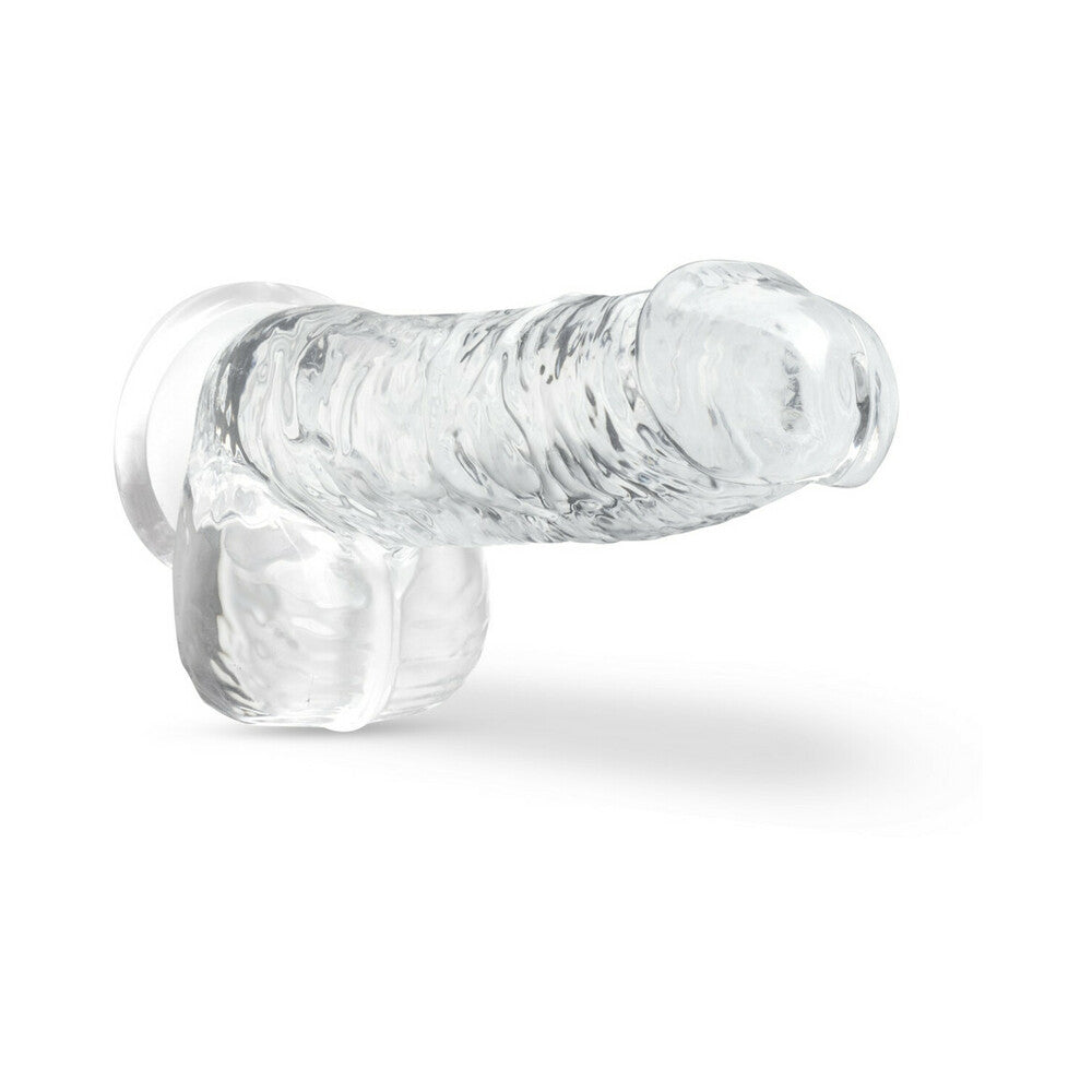 Blush Naturally Yours Crystalline 6 inches Dildo with Balls & Suction Cup Diamond