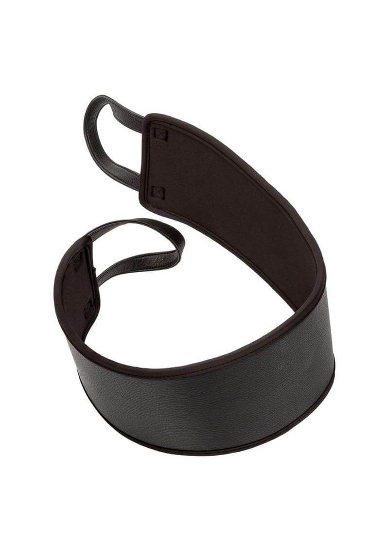 Nocturnal Collection Doggy Style Strap Black featuring durable material and sturdy handles for support and comfort.