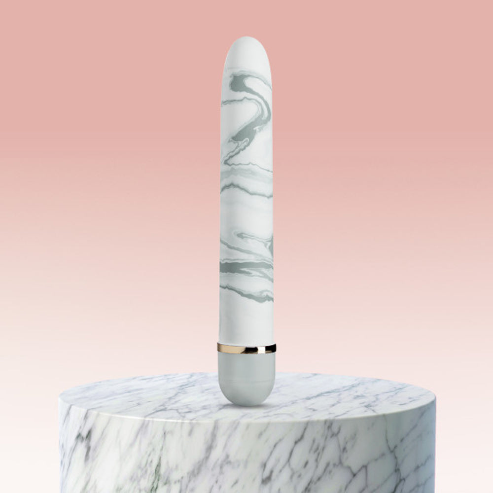 The Collection Swept Away Slimline Vibrator White