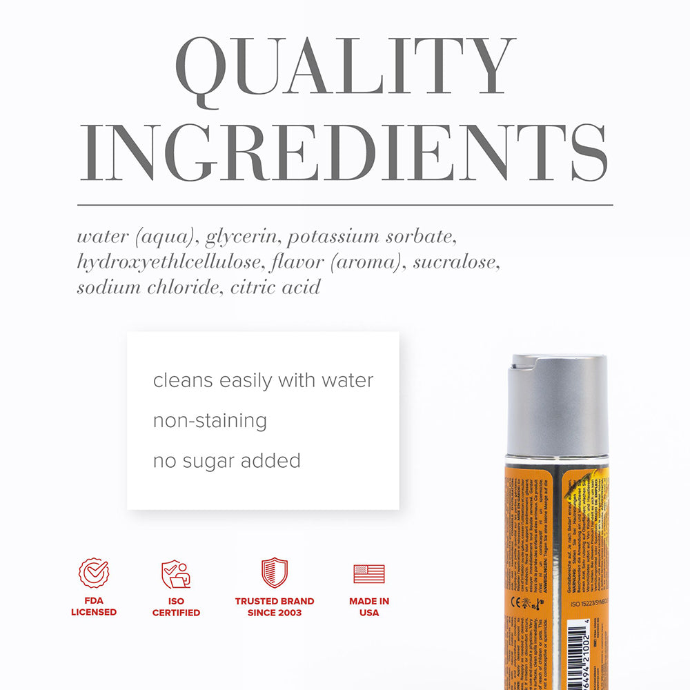 JO Cocktails Sex on the Beach Flavored Water-Based Lubricant 2 oz.