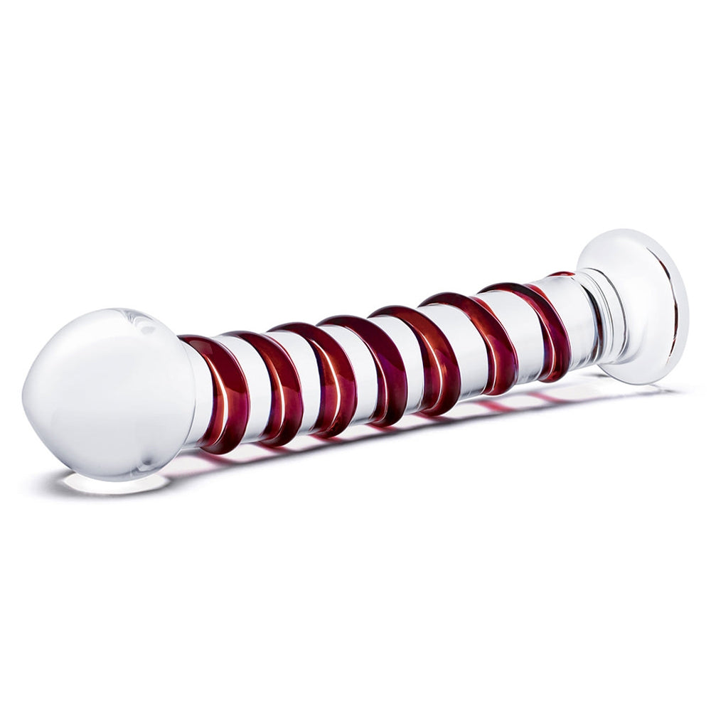 Glas 10 inches Mr. Swirly Glass Dildo