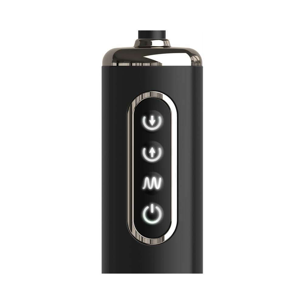 Anal Fantasy Elite Collection Auto-Throb Inflatable Vibrating Plug Black