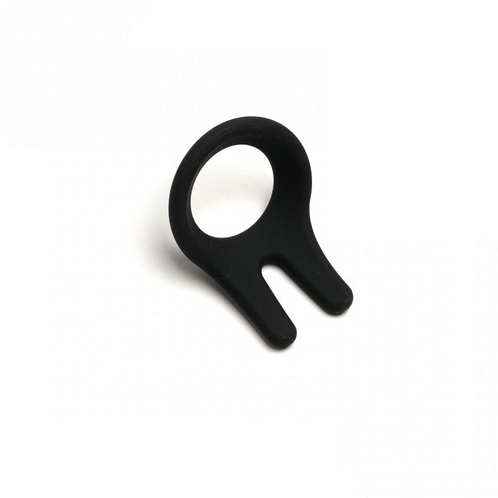 Sport Fucker Cockpit Ring Black - premium silicone performance ring with ergonomic teardrop shape.