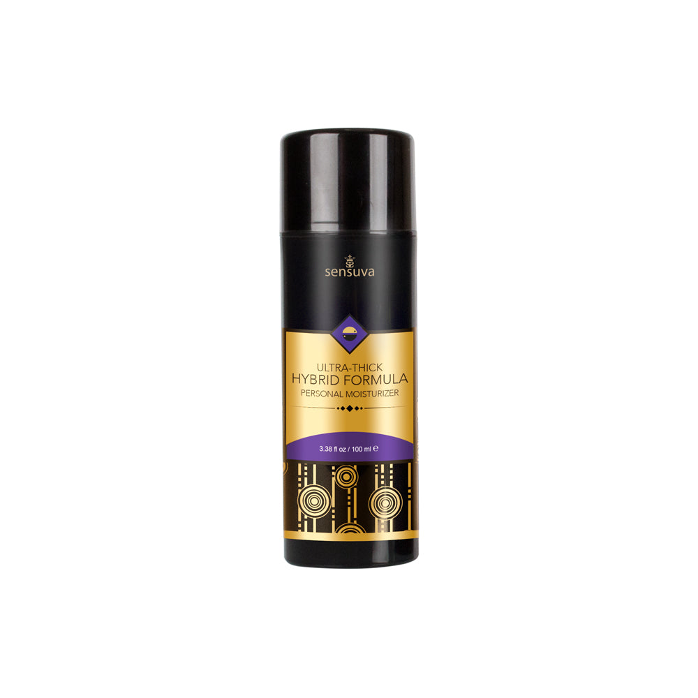 Sensuva Ultra-Thick Hybrid Moisturizer Unscented 3.4 oz bottle with luxurious design