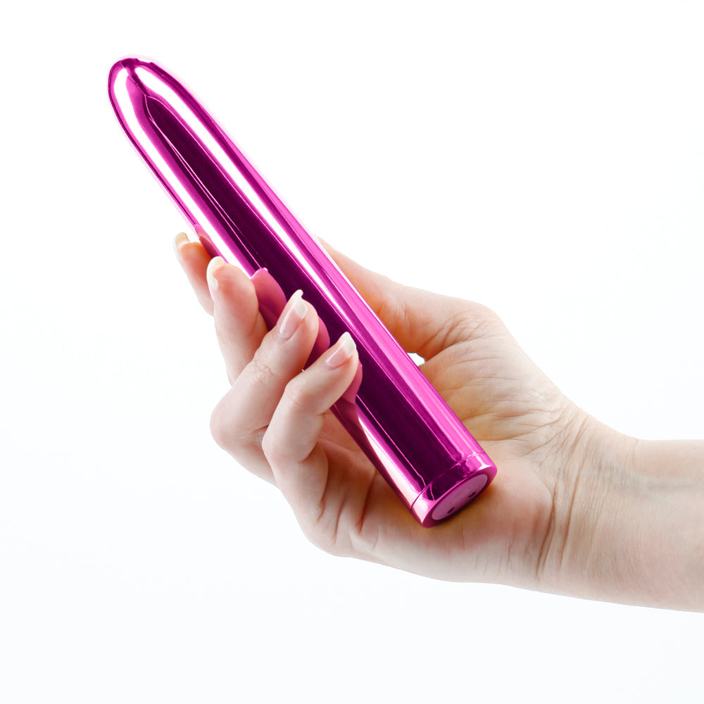 Chroma Rechargeable Vibe 7 inch Pink