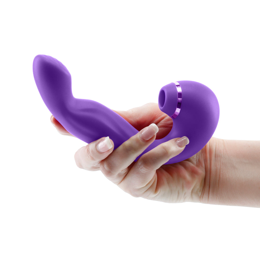 INYA Symphony Rechargeable Vibe with Suction Purple