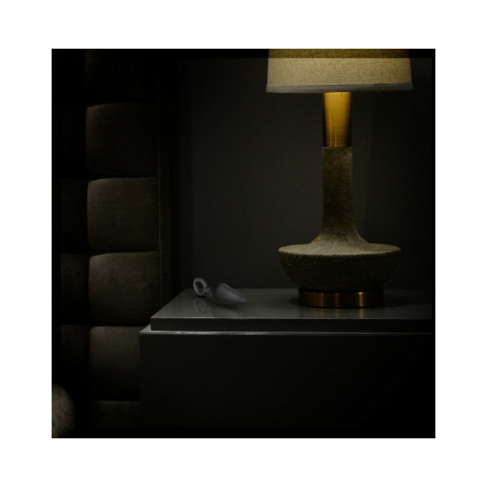 Blush Anal Adventures Platinum Silicone Loop Plug Medium Black