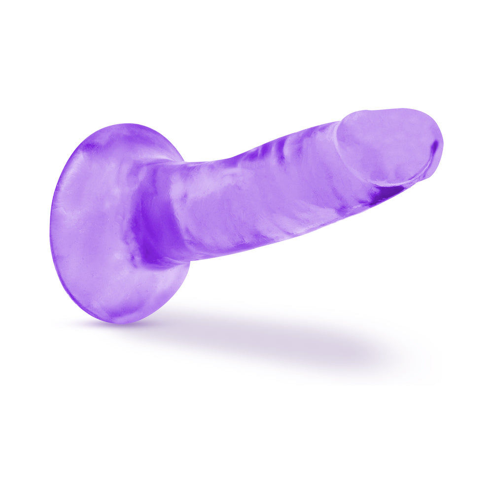 B Yours Plus Hard n' Happy 5 inches Dildo Purple