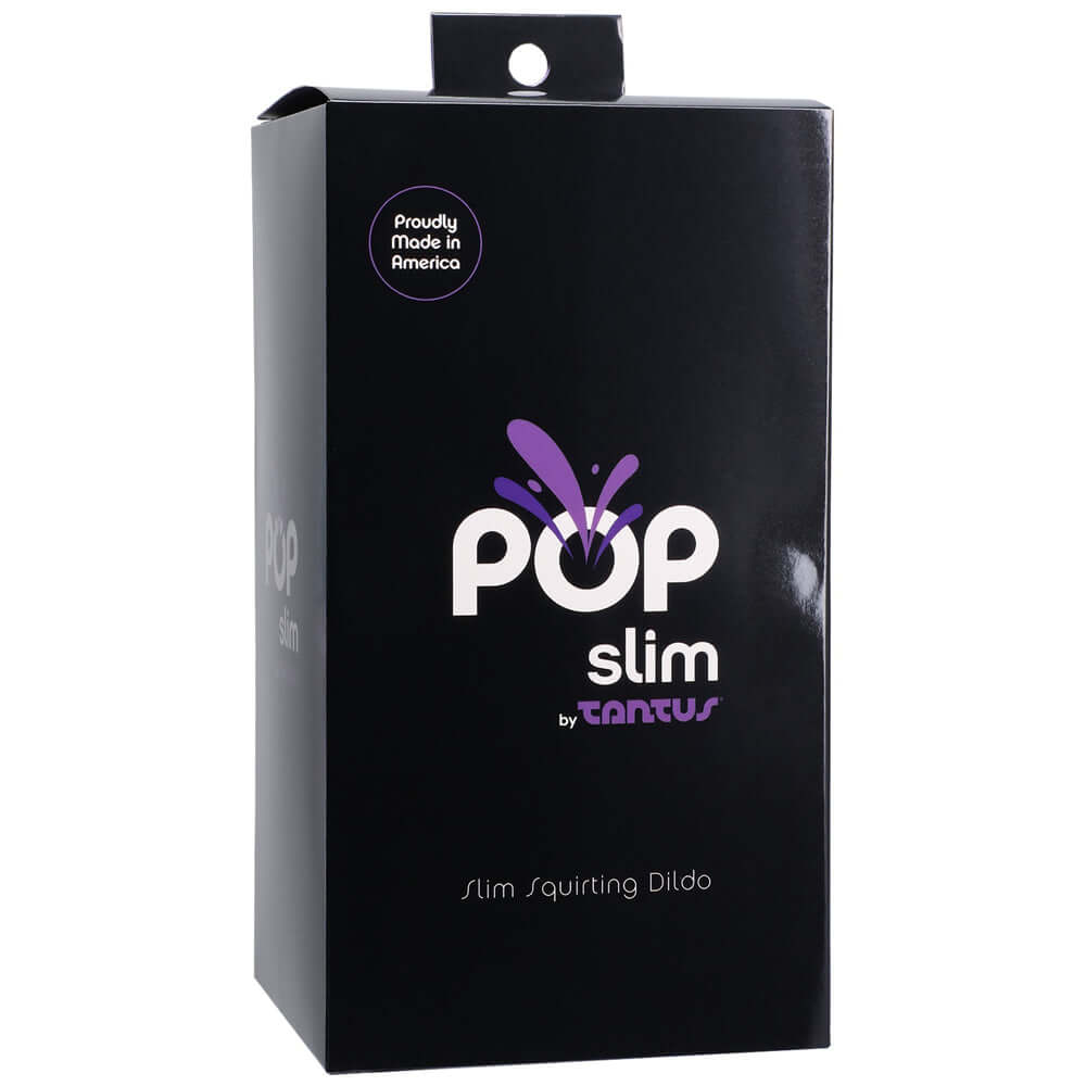 Tantus POP Slim Squrting Dildo Indiglow