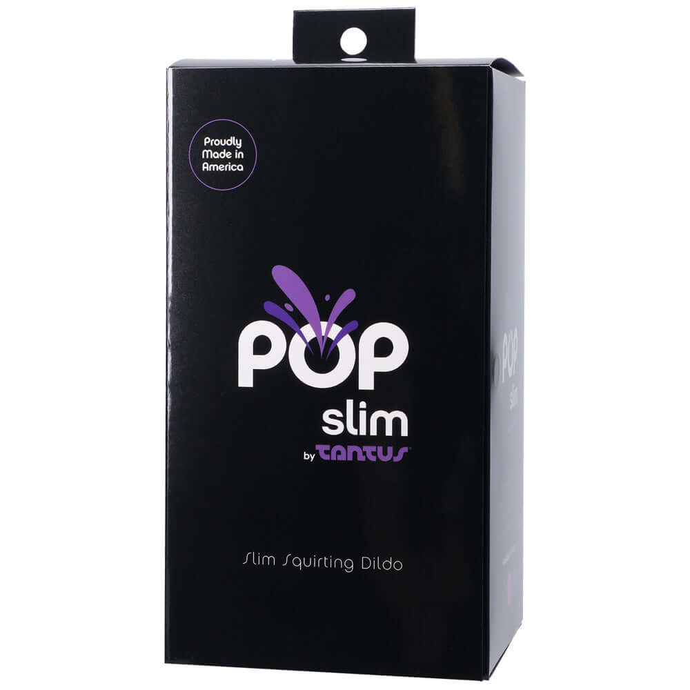 Tantus POP Slim Squrting Dildo Indiglow