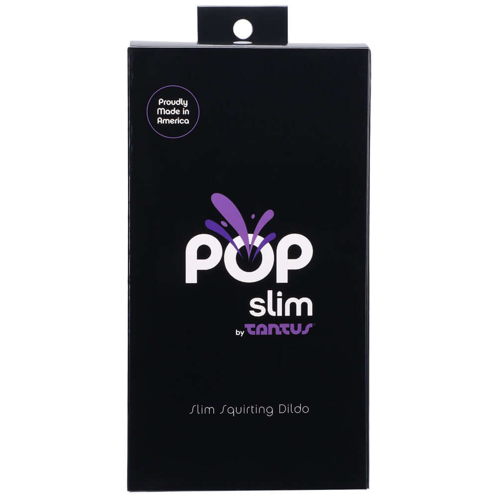 Tantus POP Slim Squrting Dildo Indiglow