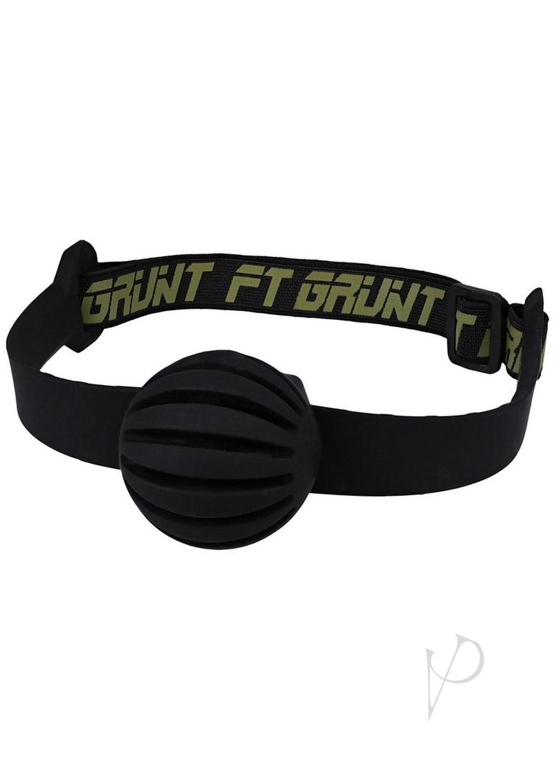 Fort Troff Max Comfort Gag Black with flexible design and adjustable strap for comfort during extended use.