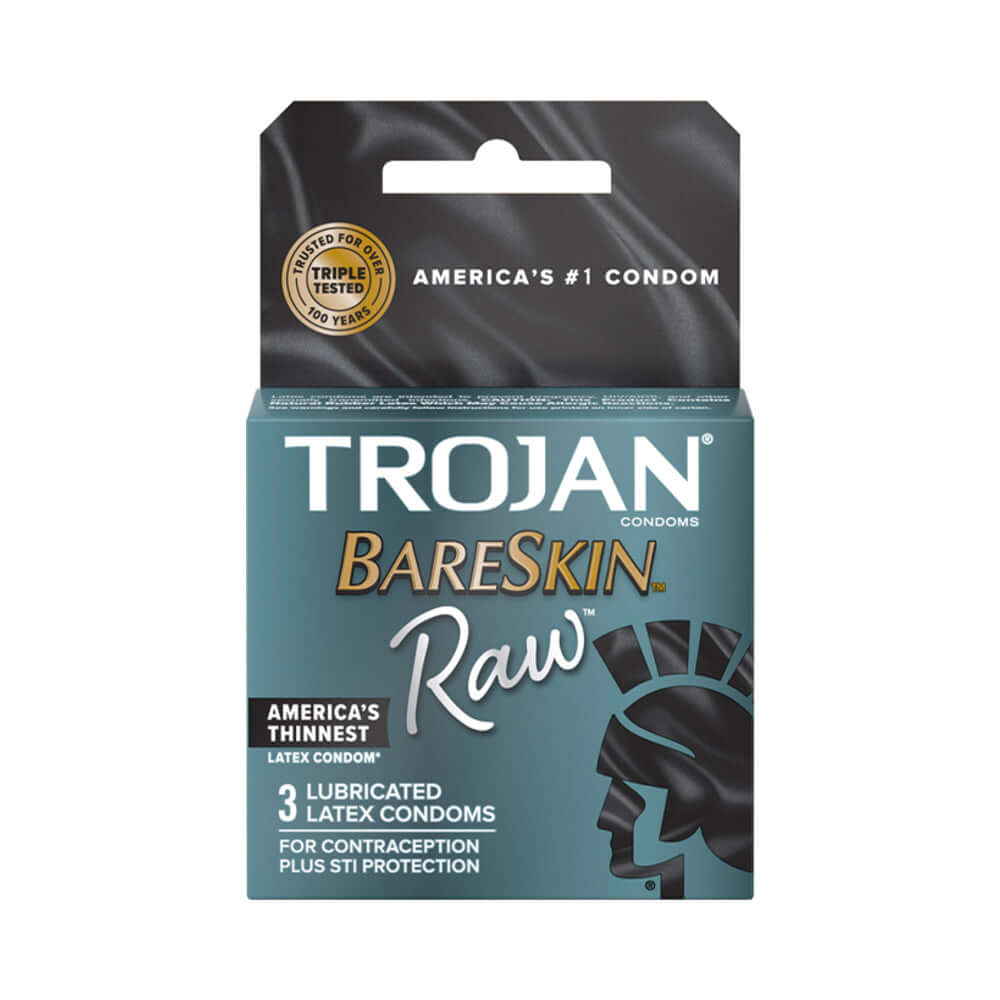 Trojan Bareskin Raw 3-Pack Condoms