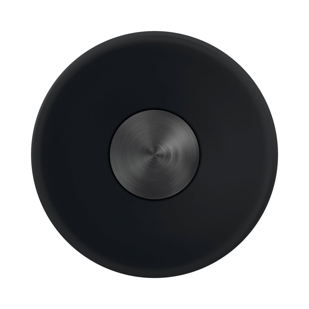 Evolved Joy Sticks 2-Piece Metal Anal Plug With Suction Cup Base Set Black