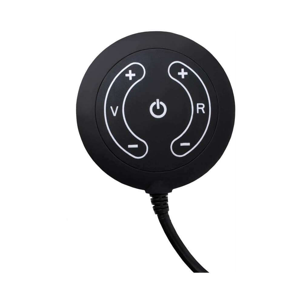 PDX Elite Milk Me Silly Remote-Controlled Vibrating Rotating Dual-Entry Mega Masturbator Brown