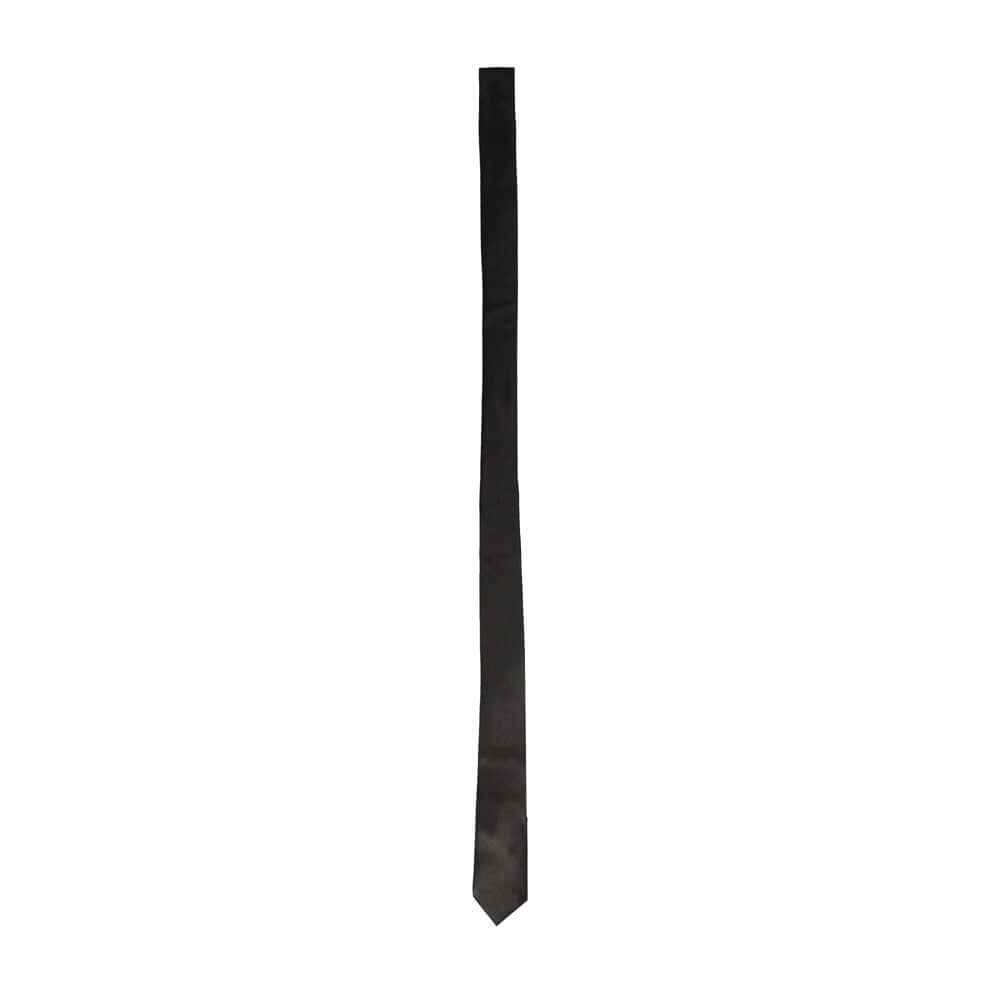 Ouch! Black & White Satin Bondage Tie Black