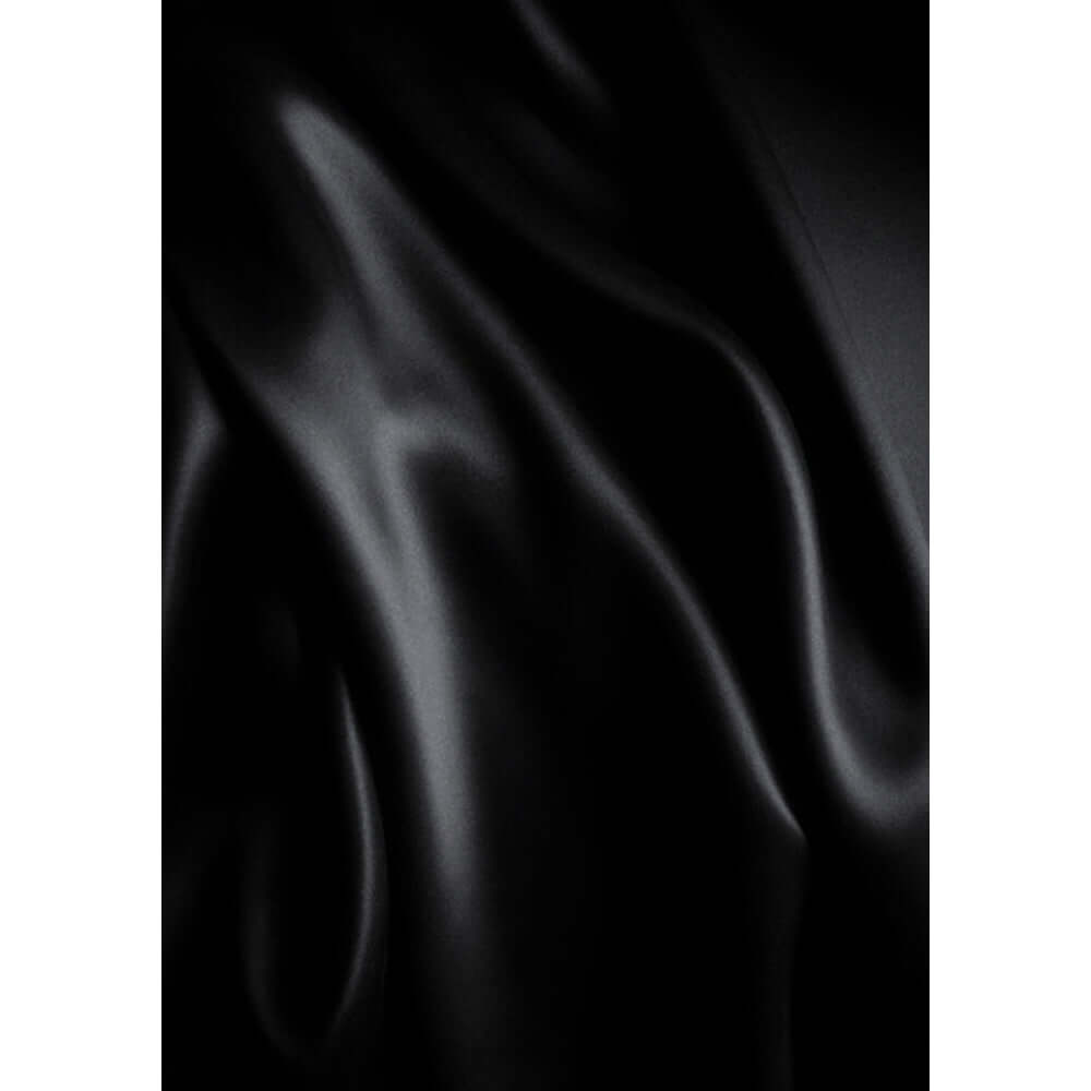 Ouch! Black & White Satin Bondage Tie Black