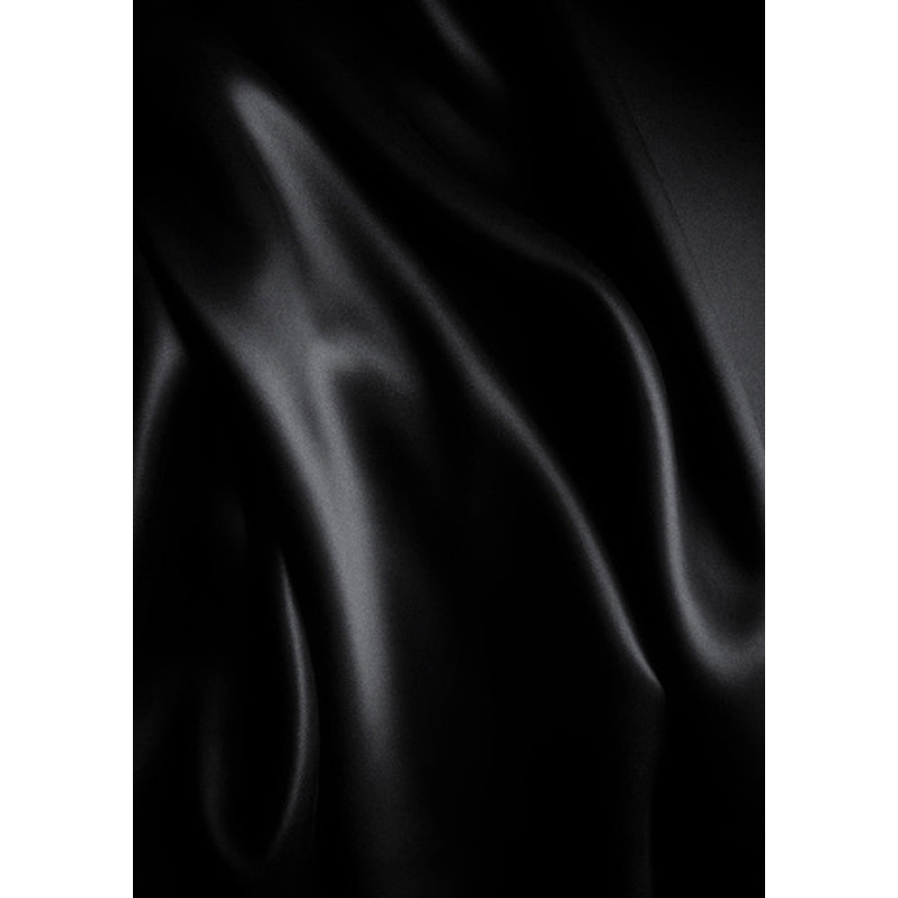 Ouch! Black & White Bondage Silky Ribbon Black