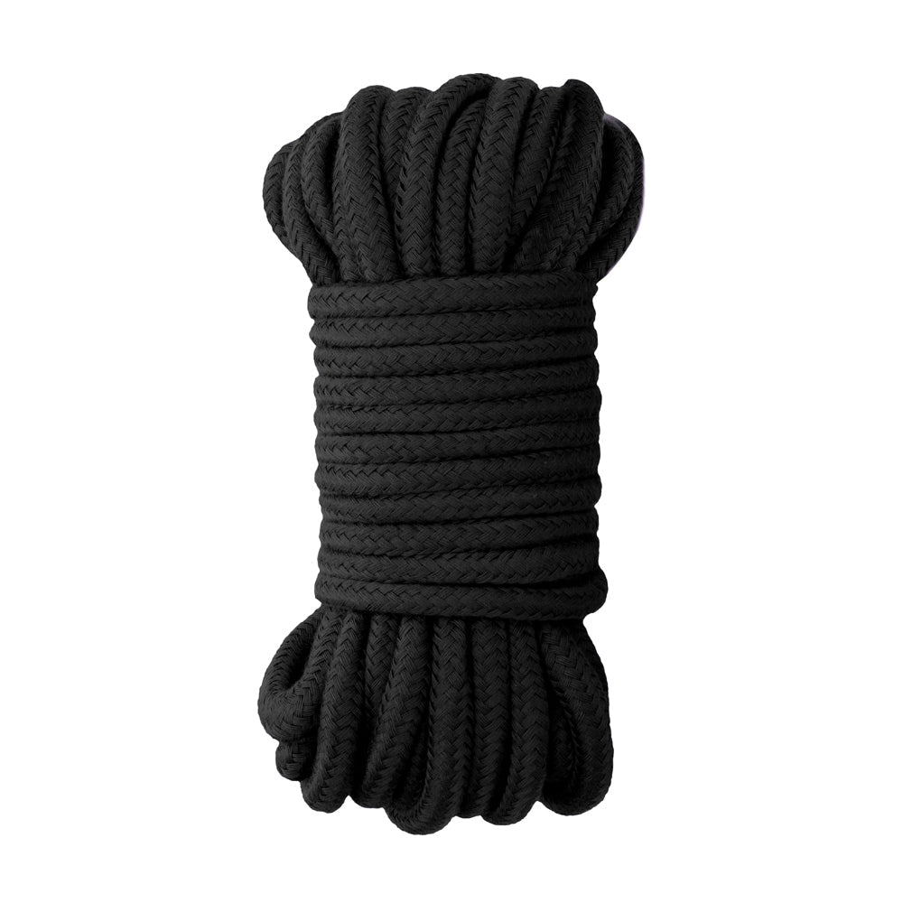 Ouch! Black & White Japanese Rope 10 m / 33 ' Black