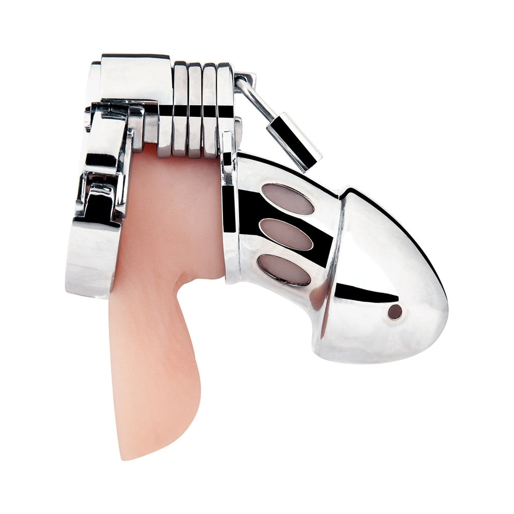 Blue Line Obedience Chastity Cage