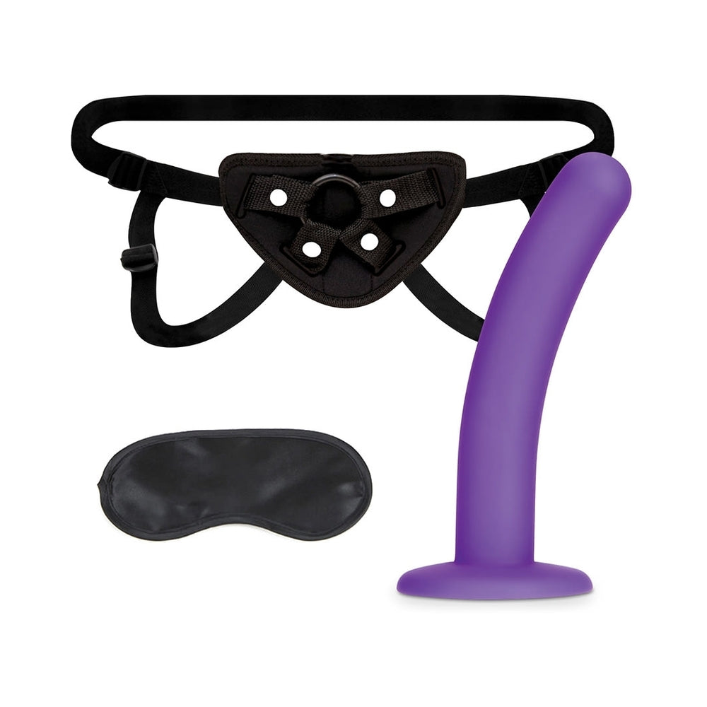 Lux Fetish Strap-On Harness & 5 inches Dildo Set