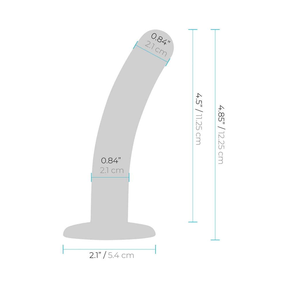 Lux Fetish Red Heart Strap-On Harness & 5 inches Dildo Set