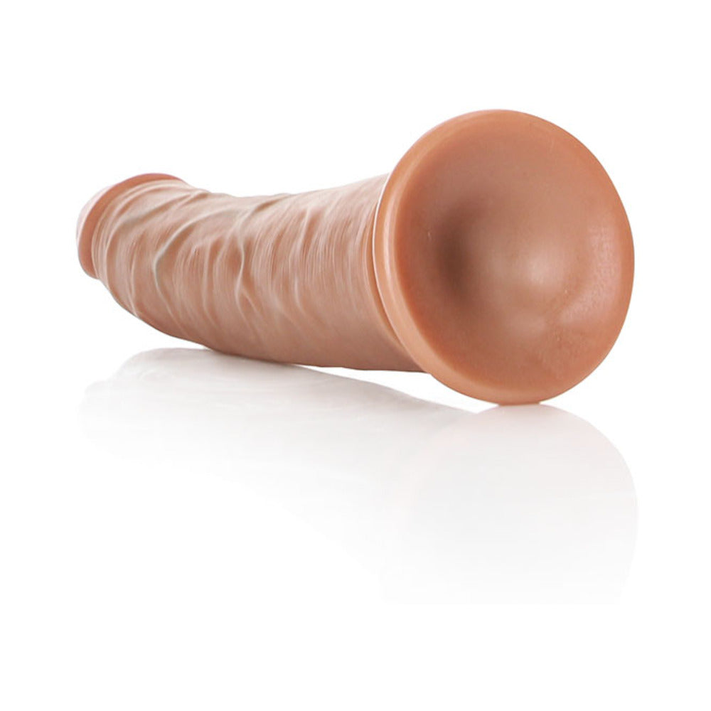 RealRock Realistic 7 inches Slim Dildo With Suction Cup Tan