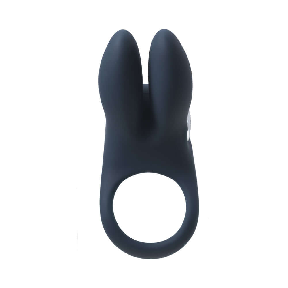 VeDO Sexy Bunny Rechargeable Vibrating C-Ring Black Pearl
