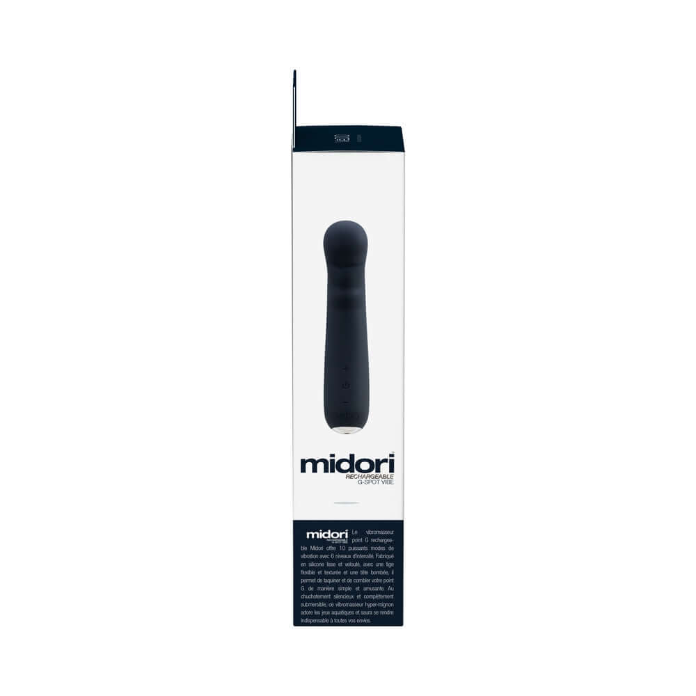 VeDO Midori Rechargeable G-Spot Vibe Just Black