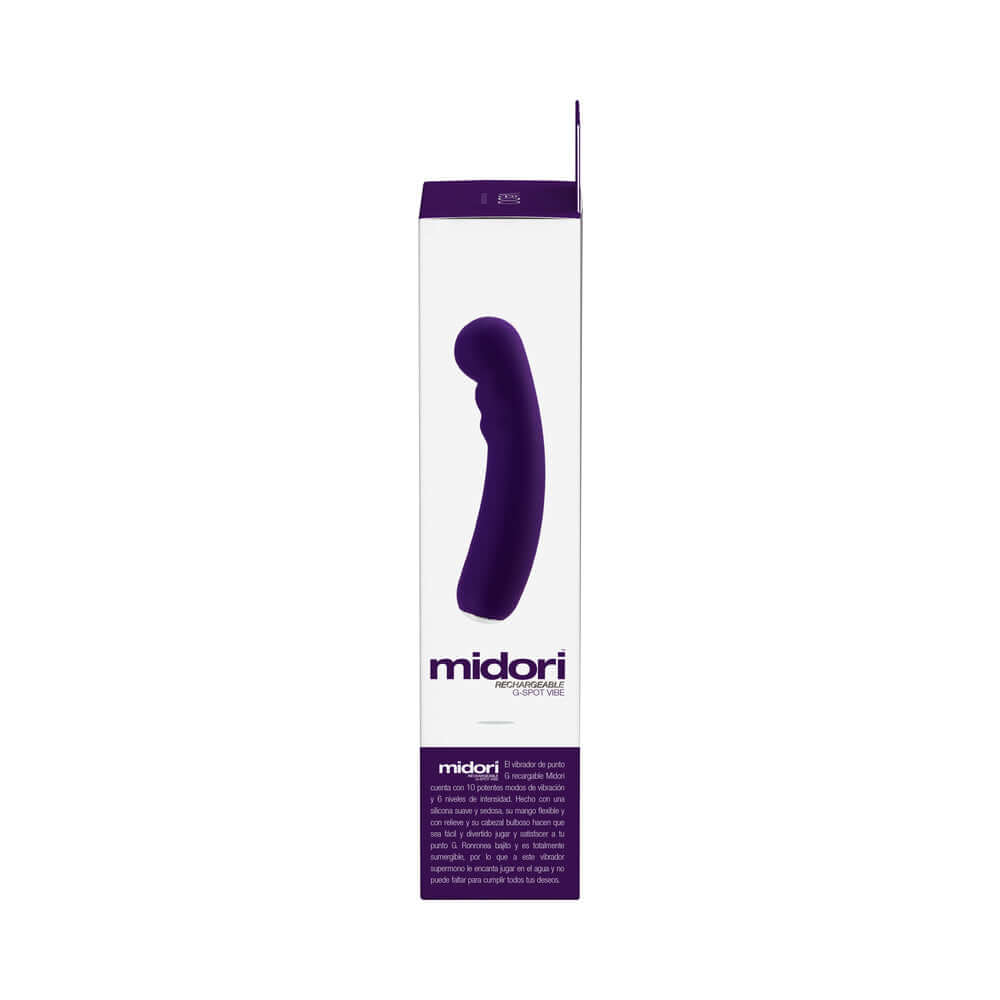 VeDO Midori Rechargeable G-Spot Vibe Deep Purple
