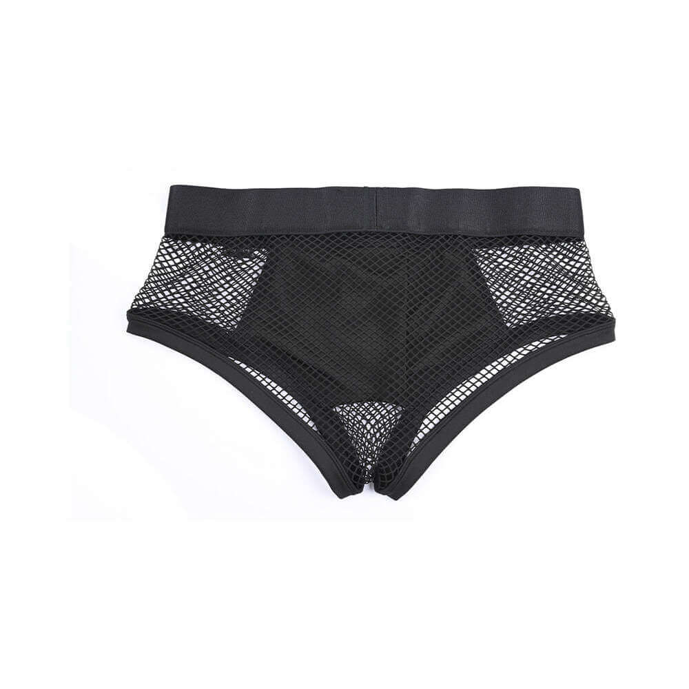 Sportsheets Em Ex Fit Harness Fishnet L