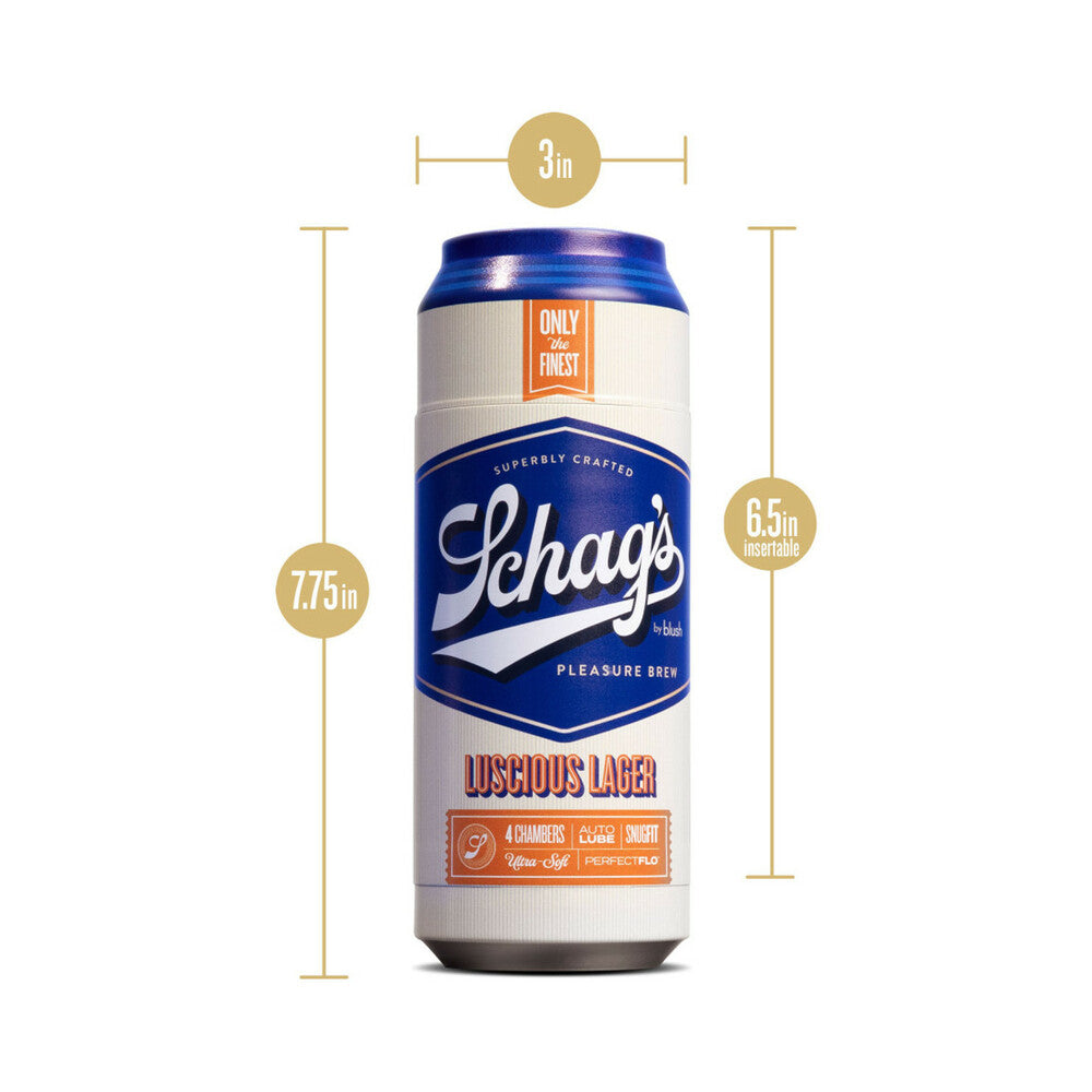 Schag's Luscious Lager Self-Lubricating Stroker Frosted