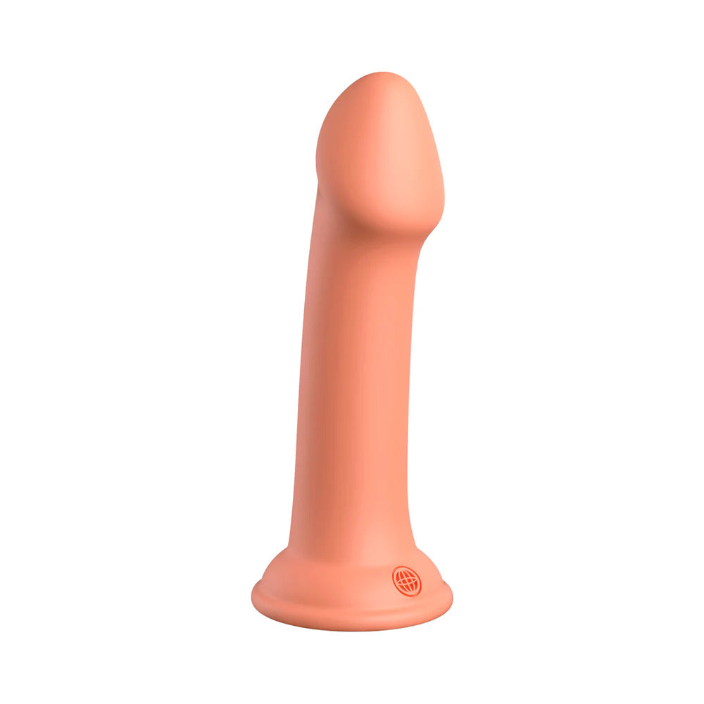Dillio Platinum Collection Big Hero 6 inches Silicone Dildo Peach