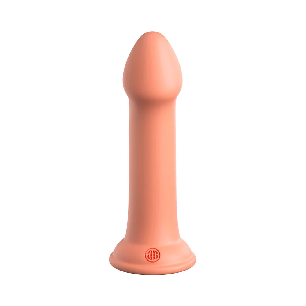 Dillio Platinum Collection Big Hero 6 inches Silicone Dildo Peach