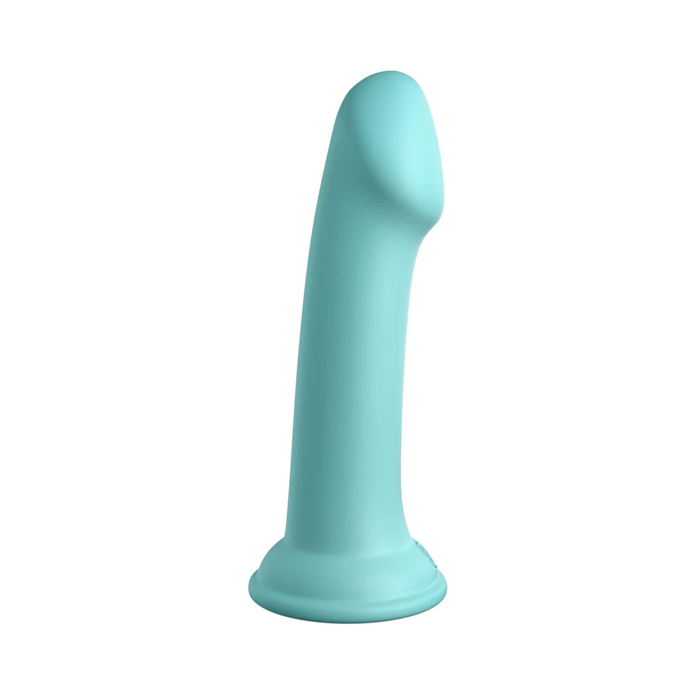 Dillio Platinum Collection Big Hero 6 inches Silicone Dildo Teal