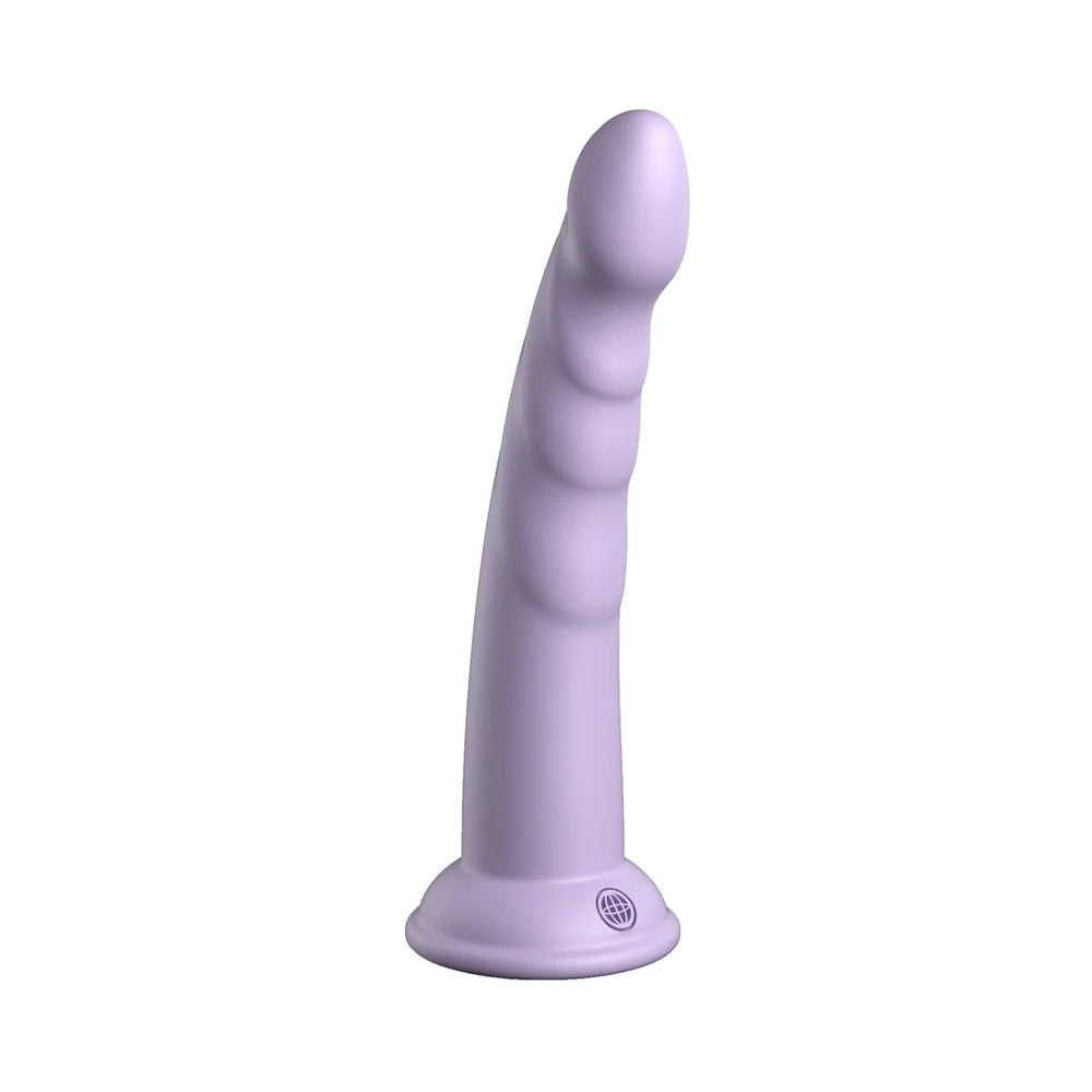 Dillio Platinum Collection Slim Seven 7 inches Silicone Dildo Purple
