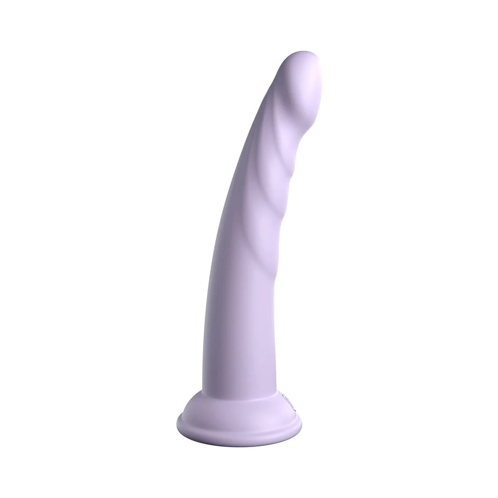 Dillio Platinum Collection Slim Seven 7 inches Silicone Dildo Purple