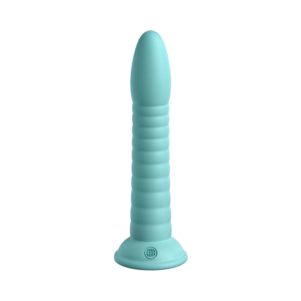 Dillio Platinum Collection Wild Thing 7 inches Silicone Dildo Teal
