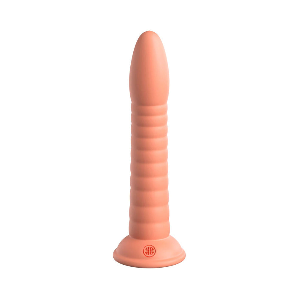 Dillio Platinum Collection Wild Thing 7 inches Silicone Dildo Peach
