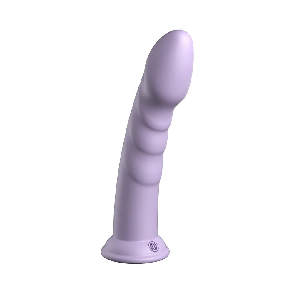 Dillio Platinum Collection Super Eight 8 inches Silicone Dildo Purple