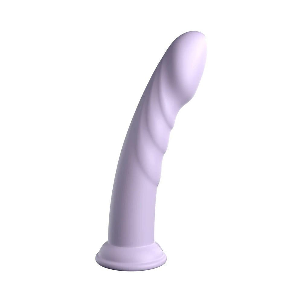 Dillio Platinum Collection Super Eight 8 inches Silicone Dildo Purple