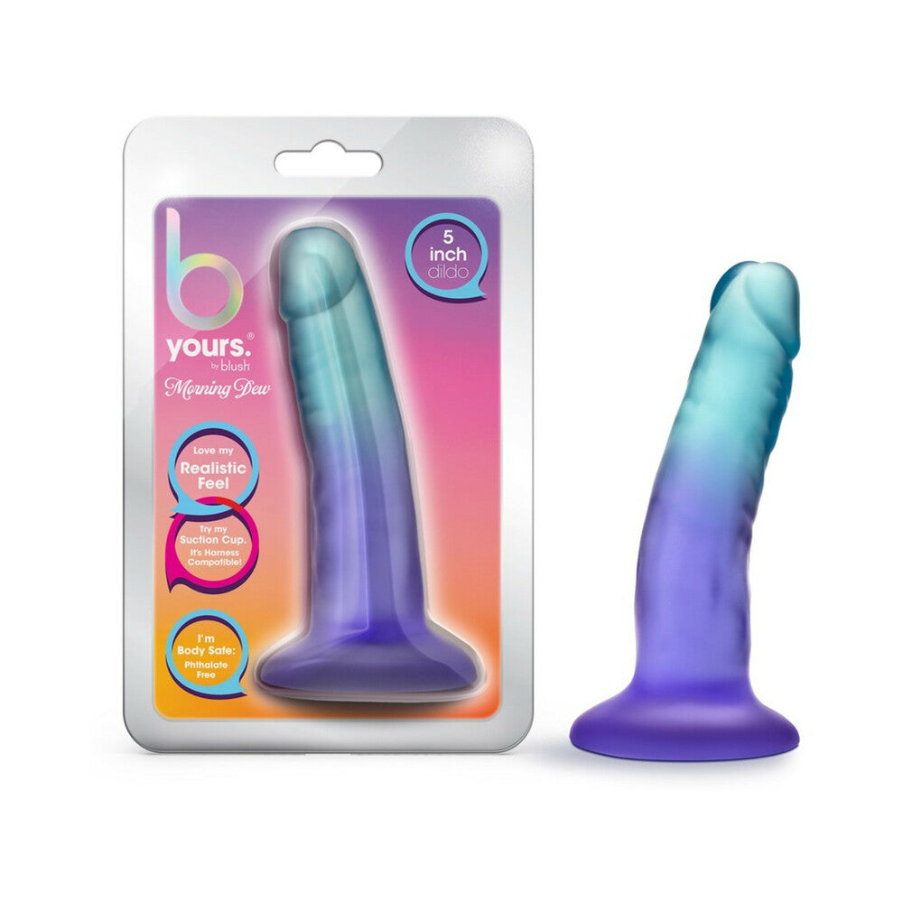B Yours Morning Dew 5 inches Dildo Sapphire