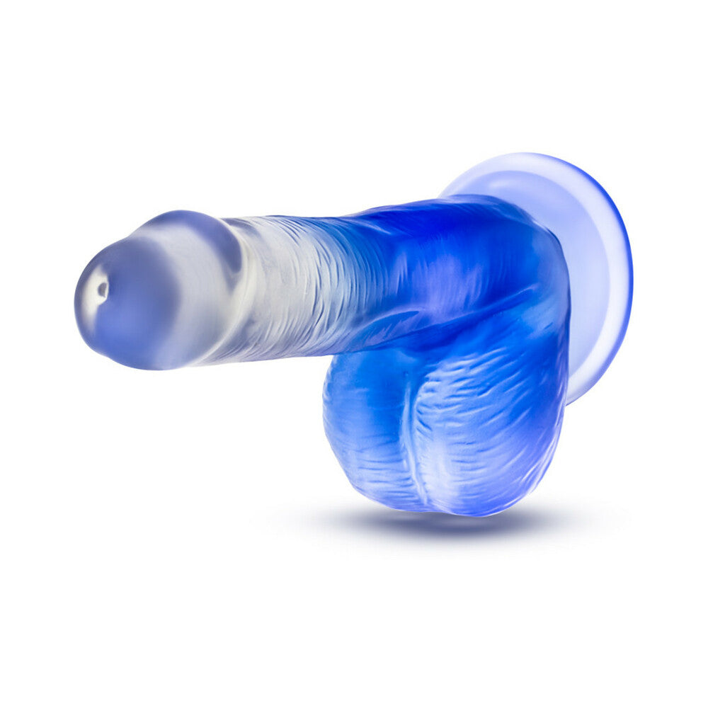 B Yours Stella Blue 6 inches Dildo with Balls Blue