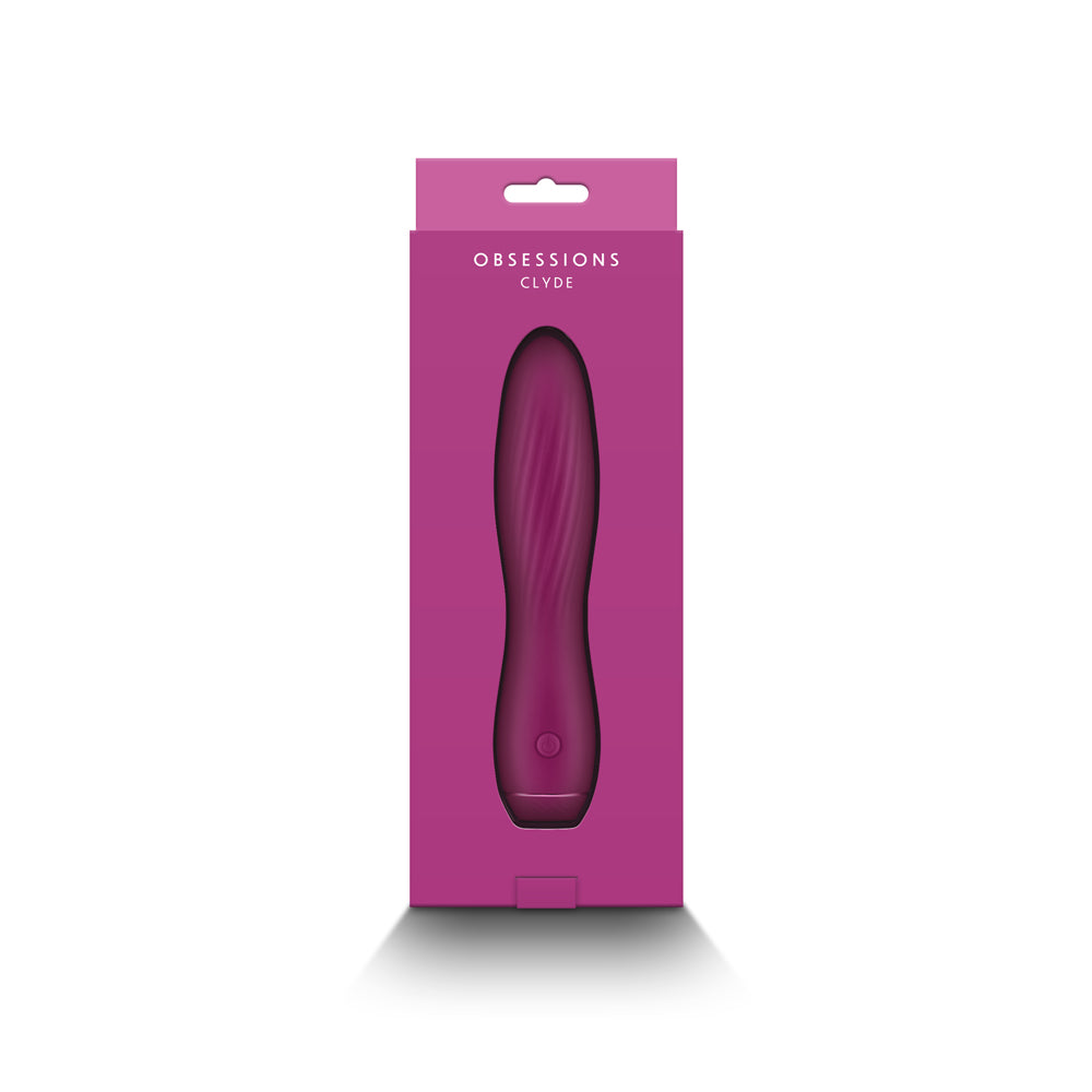 Obsession Clyde Vibrator Dark Pink