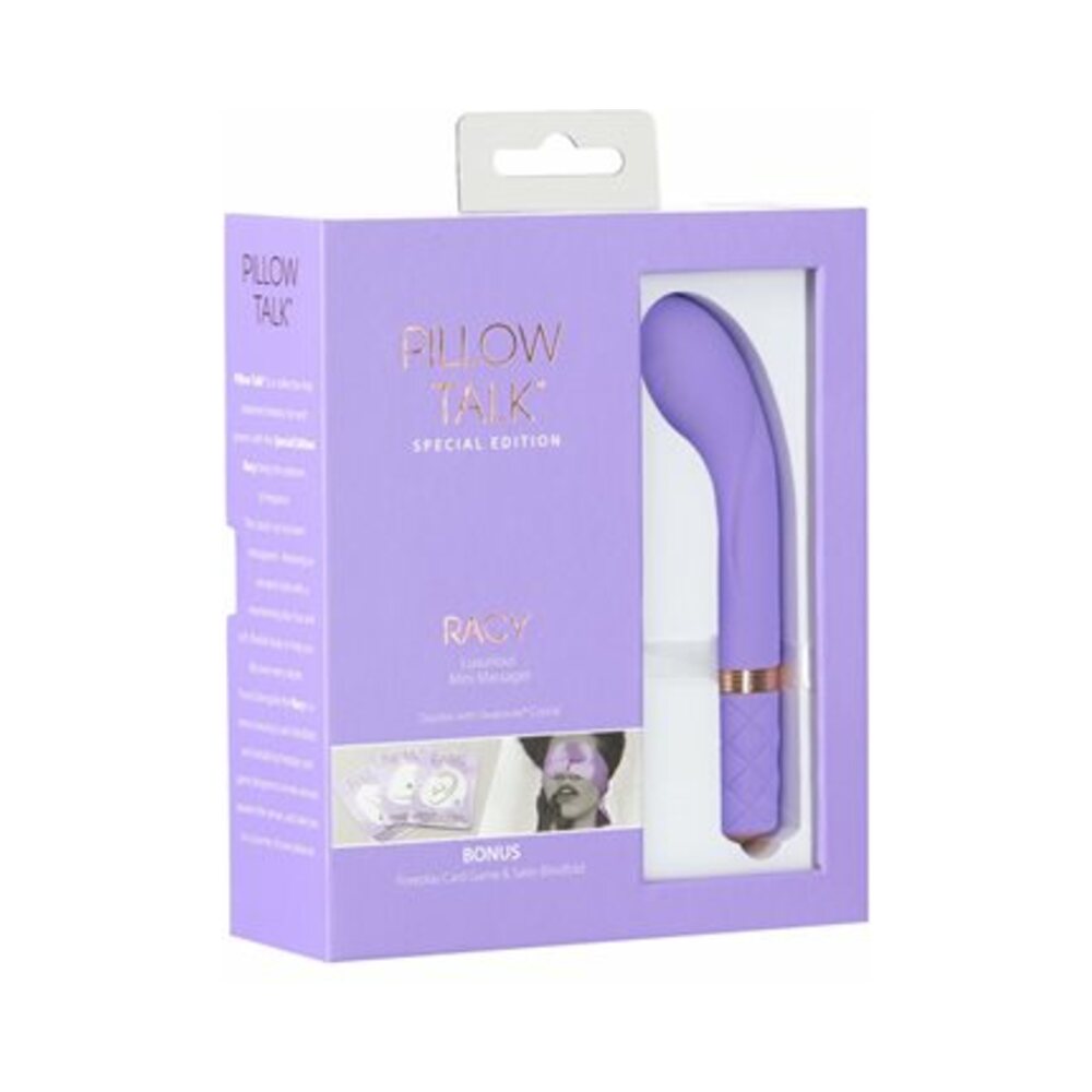 Pillow Talk Special Edition Racy Mini G-Spot Vibrator with Swarovski Crystal Purple
