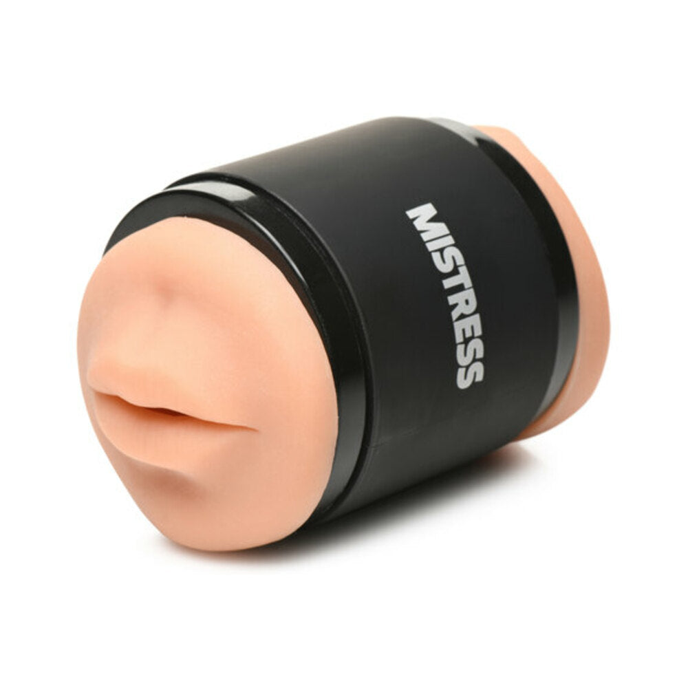Curve Toys Mistress Double Shot Mini Masturbator Ass & Mouth Medium