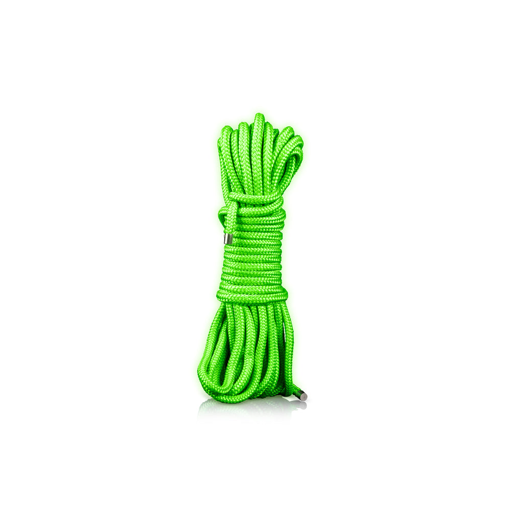 Ouch! Glow in the Dark Rope 10 m / 33 ' Neon Green